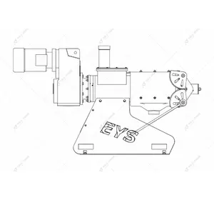 Сепаратор шнековий для гною EYS SP600 HD №2650 L